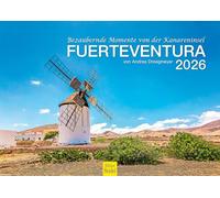 Edition Seidel Calendario Premium Fuerteventura Encantadores Momentos 2026 Formato DIN A3 Calendario de Pared España Isla Canarias Atlántico Mar Costa Paisaje Andrea Dreegmeyer