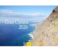 Edition Seidel Calendario Premium Gran Canaria 2026 formato DIN A4 calendario de pared Europa España Gran Canaria Fuerteventura Tenerife Lanzarote Atlántico