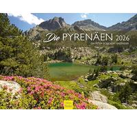 Edition Seidel Calendario Premium Los Pirineos 2026, formato DIN A3, calendario de pared de Francia España Pau Lourdes Montañas Parque Nacional embalse Château Peter Schickert