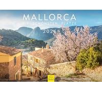 Edition Seidel Calendario Premium Mallorca Los lugares más bellos 2026 formato DIN A3 calendario de pared Europa España Palma Isla Baleares Isla Mediterránea Christian Müringer