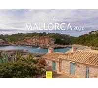 Edition Seidel Calendario Premium Maravilloso Mallorca 2026, formato DIN A4, calendario de pared, Europa, España, Isla Balear, mar, playa