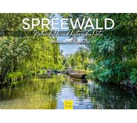 Edition Seidel Calendario premium Spreewald Naturidylle y lugares históricos 2026, formato DIN A3, calendario de pared Europa Alemania Brandenburgo Spree Melanie Viola