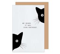 Edition Seidel G3633 SW024 - Tarjeta de Felicitación Cumpleaños con sobre, diseño con texto en alemán