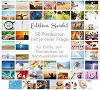 Edition Seidel Juego de 50 tarjetas postales de alta calidad, tarjetas de motivación, comunicación, juego de coaching herramientas, paisajes, naturaleza, sentimientos, auto-atención plena, refranes