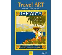 Edition Seidel Premium calendario Travel Art 2027 Formato DIN A3. Calendario de pared alemán calendario retro arte artista póster viajes Christian Müringer