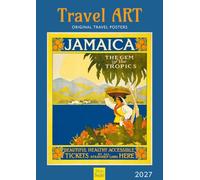 Edition Seidel Premium calendario Travel Art 2027 Formato DIN A4. Calendario de pared alemán calendario retro arte artista póster viajes Christian Müringer
