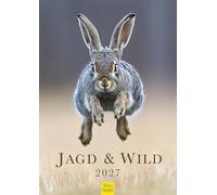 Edition Seidel Premium Caza y fauna silvestre 2027 formato DIN A3. Calendario de pared alemán animales salvajes naturaleza paisaje ciervo jabalí liebre vida silvestre coto de caza