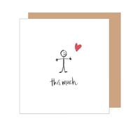 Edition Seidel Premium tarjeta de cumpleaños cuadrada con sobre. Tarjeta de felicitación Happy Birthday Billet para hombre, mujer, novia, novio, pareja, amor, humor (GQ382 SW025)