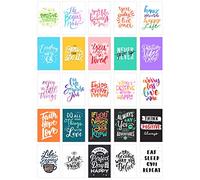 Edition Seidel Set de 25 tarjetas postales «Vida y momentos» con refranes - Tarjetas con texto - Idea decorativa, amor, amistad, vida, motivación, tarjetas de cumpleaños, en inglés