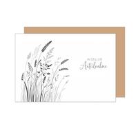 Edition Seidel Tarjeta de condolencia premium con sobre, tarjeta de condolencia (T1207 SW025)
