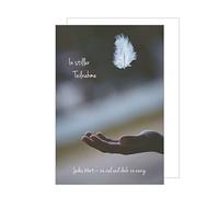 Edition Seidel Tarjeta de condolencia premium con sobre, tarjeta de condolencia, tarjeta de condolencia, tarjeta de condolencia, tarjeta de condolencia, tarjeta de condolencia, tarjeta de condolencia,