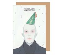 Edition Seidel Tarjeta de cumpleaños premium con sobre, tarjeta de felicitación, tarjeta de felicitación, tarjeta de cumpleaños, para hombre, mujer, adolescente, oldermort humor divertido (G3688