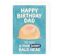 Edition Seidel Tarjeta de felicitación premium para cumpleaños con sobre. Tarjeta de felicitación de cumpleaños tarjeta de felicitación hechizo inglés feliz cumpleaños para papá papá hombre brillante