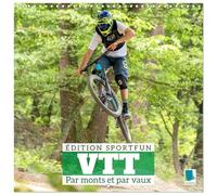 Édition Sport fun : VTT - par monts et par vaux (Calendrier mural carré 2026 30 x 60 cm (ouvert)) Calendrier double avec une page pour vos prises de notes