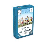 Editions Dusserre | Grand Lenormand - Nueva edición | Juego de 54 cartas adivinatorias de la señorita Lenormand | Oracle adivinatorio | Instrucciones Trilingües FR/en/DE | Tarjetas formato 80x120 mm |