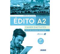 EDITO A2 CAHIER D'EXERCICES ED22