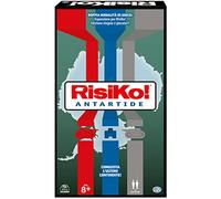Editor de juegos, Risiko! Antártida, juego de estrategia, 2 juegos en caja en 1 para desafíos entre amigos y en familia, juegos de mesa para adultos y niños, expansión de Risiko y juego individual, 8+