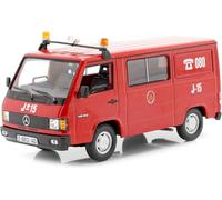 Editorial Salvat - 1987 Furgoneta Mercedes-Benz MB 180 [Z-6812-AG] Brigada Bomberos Zaragoza Rojo/Blanco 1:43 Editorial Salvat SP12 - Salvat FireSP12