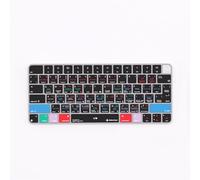 Editors Keys Logic Pro - Funda para teclado Apple Magic Keyboard, piel protectora de silicona con atajos Logic Pro, compatible con modelos no numéricos TouchID y Non-TouchID