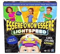 Editrice Games, Ser o No Ser Lightspeed, el más clásico Entre los Juegos de Mesa para adivinar quién Eres con Luces y Sonidos, Juegos de Cartas para niños, Juegos de Mesa, 6+ años