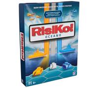Editrice Giochi, Risiko! Oceano, 2 Juegos en Caja en 1, Juegos de Sociedad y Estrategia para Familia y Amigos, Juegos de Mesa para Adultos y Niños, Expansión de Risiko y Juego Individual, 8+ Años