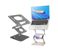 (Edizione supporto per telefono) Supporto per laptop pieghevole in alluminio Supporto per laptop portatile