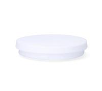 Edm 00224 Recambio Cristal para Ventilador 33812, Interior 195 cm X Exterior 215 cm, Blanco