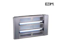 Edm 06030 mata insectos con placa adhesiva, multicolor, 2x15w, 2