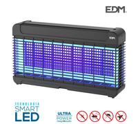 EDM Mata insectos LED profesional 06525 – Multicolor, 11W/75 m²
