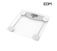 Edm 07520 bascula transparente, max 180 kg