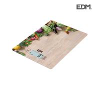 Edm 07527 bascula de cocina, max 5 kg