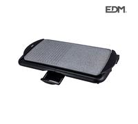 Edm 07667 tabla de asar efecto piedra, multicolor, 2000 w