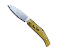 EDM 08552 Navaja con Mango de Plástico de 159 Mm, Negro/Amarillo