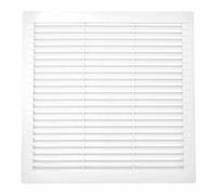 EDM Rejilla de ventilación 87708 Blanco 30 x 30 x 0,7 cm Mosquitera