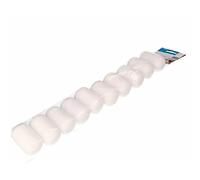 EDM Recambio mini rodillo de espuma 24151 50 mm 10 pzs Blanco