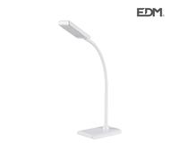 Edm 30116 flexo led 7w, 400 lumen, 4000k, color blanco