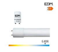Edm 31191 tubo led t8 18w eco 6.500k luz fria (equivalente 36w)
