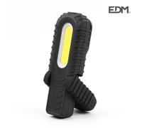 Edm 36403 linterna led luz frontal dos potencias, luz superior, indica