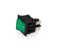 EDM 45051 Interruptor Bipolar 15A, Verde, 250 V