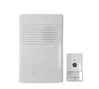 EDM 49303 Timbre sin Hilos Pulsador y Receptor a Pilas, Varios Colores, 50 M
