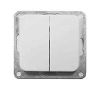 EDM 65306 Doble Interruptor Empotrar Serie Term, Multicolor