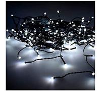 Edm 71262 cortina easy-connect 10 tiras 200 leds blanco frio 30v 200w