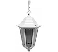 EDM Farol de techo de aluminio Zurich 34 x 21.5 cm Blanco