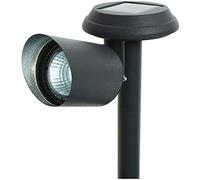 Edm 83445 estaca proyector solar led 3 lumen, negro