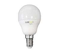 EDM Bombilla esférica LED 98322 Luz fría