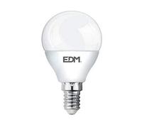 Edm 98703 Bombilla Esferica Led, Luz Calida