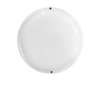 EDM Aplique de Pared 32446 Blanco Plástico F 18 W 120 W 1820 LM Sensor de Movimiento Sensor de luz Redondo (4000 K)