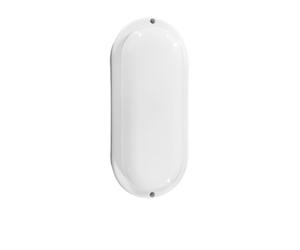 EDM Aplique de Pared 32448 Blanco Plástico F 18 W 120 W 1820 LM Sensor de Movimiento Sensor de luz Ovalado (4000 K)