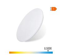 PLAFON/APLIQUE LED DE SUPERFICIE 24W 6500K Ø38x6,6cm EDM