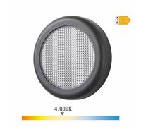 Edm Aplique LED Redondo 6W 450 lm 4000K Luz Día IP65 Ø14 x 2,8 cm